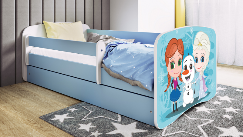 Łóżeczko dziecięce dla dziewczynki 180x80 BABYDREAMS pokój – Anmil Meble