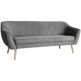 Sofa tapicerowana Scandi III w stylu skandynawskim do salonu - Anmil Meble