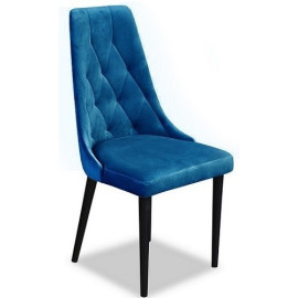 Krzesło Kenzo - Elegnackie krzesło pikowane do salonu - Anmil Meble