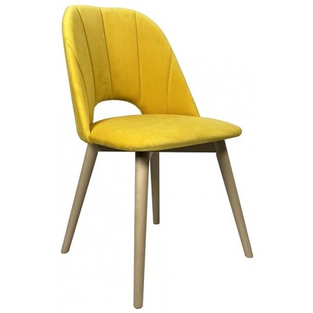 Krzesło Gusto ll do salonu nowoczeszne krzesło muszelka - Anmil Meble