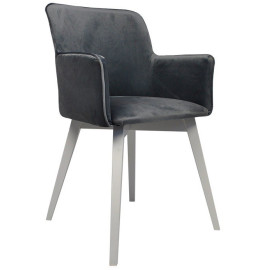 Krzesło tapicerowane Viki - Nowoczesne krzesło do salonu - Anmil Meble